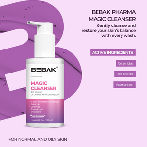 Two-Phase Facial & Makeup Cleansing Gel