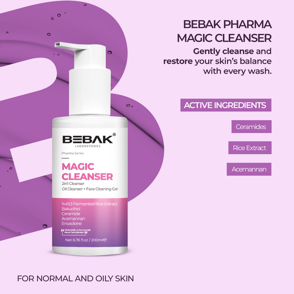 Two-Phase Facial & Makeup Cleansing Gel